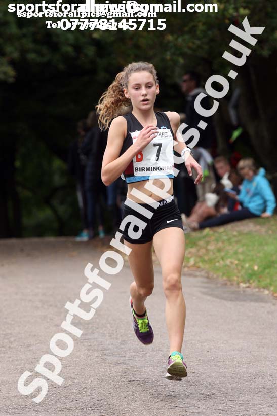 Girls under-15s 3 stage road relay, 2017 ERRA 6 and 4 Stage and Junior Relays. Photo:  David T. Hewitson/Sports for All Pics